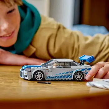 樂高 76917 速度冠軍系列 2 速度與激情 日產 Skyline GT-R (R34) 10 最佳銷售 樂高冠軍速度 - №10