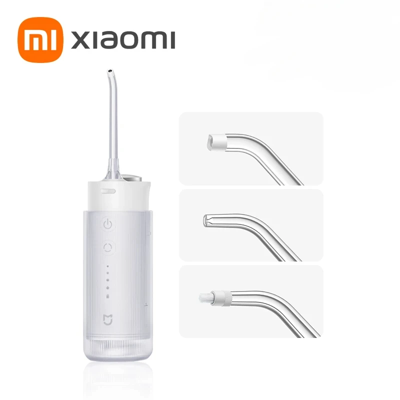 

XIAOMI MIJIA Portable Electric Oral Irrigator F400 Dental Water Jet Water Flosser Teeth Whitening Bucal Tooth Cleaner Waterpulse