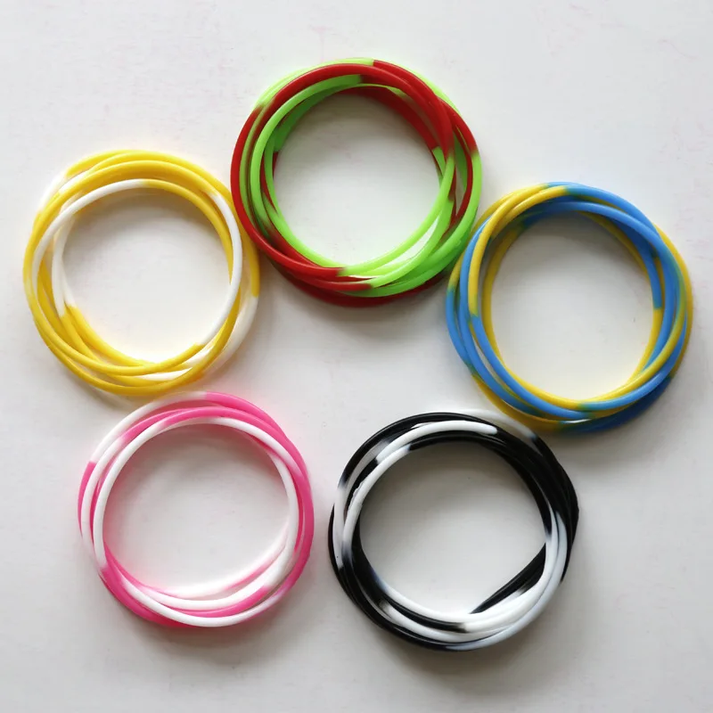 PATIKIL Lot de 100 bracelets en caoutchouc arc-en-ciel phosphorescents pour adultes, adolescents, jeux d'équipe sportive, 10 couleurs PATIKIL Lot de 100 bracelets en caoutchouc arc-en-ciel phosphorescents pour adultes, adolescents, jeux d'équipe sportive, 10 couleurs