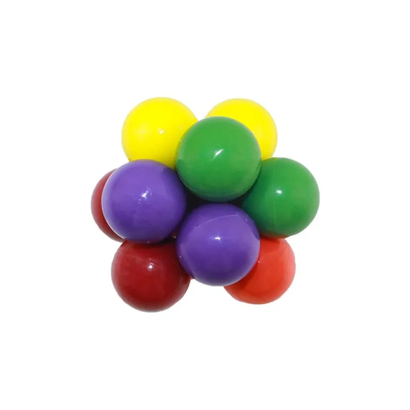 Creative Fidget Toy Adult Kids Toy Stress Reliever Elastic Colorful Ball Decompression Ball Variety Beaded Squeeze Balls