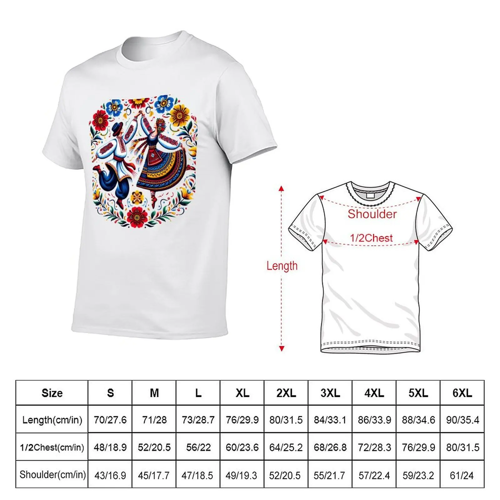 Ukrainian Dance T-Shirt kawaii clothes shirts graphic tees men clothes