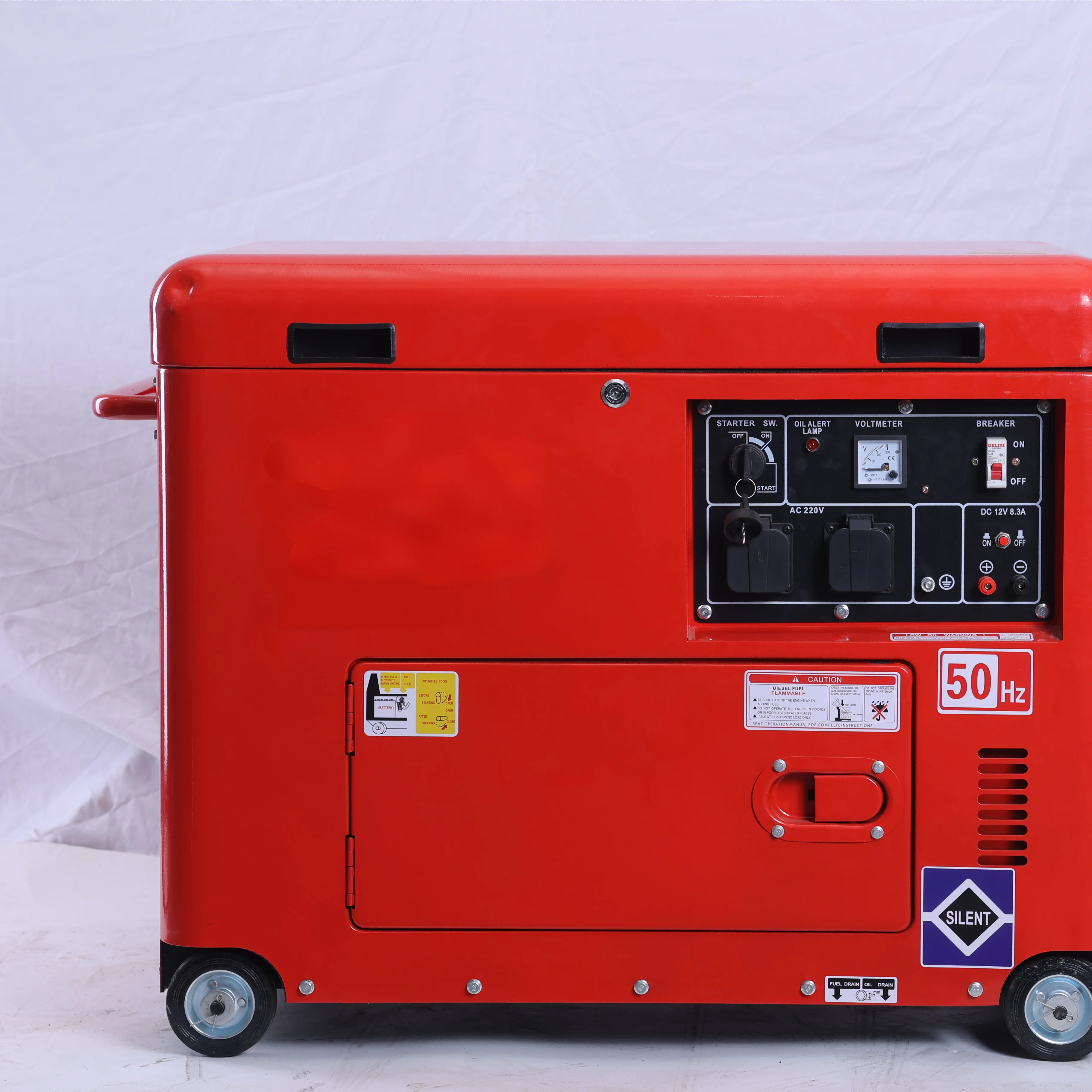 CNMC 5KW 8KW 10KW Generator 50HZ/60HZ 110/220V/380V Quiet Generator Fuel Economy High Efficiency inverter generator Home Ues