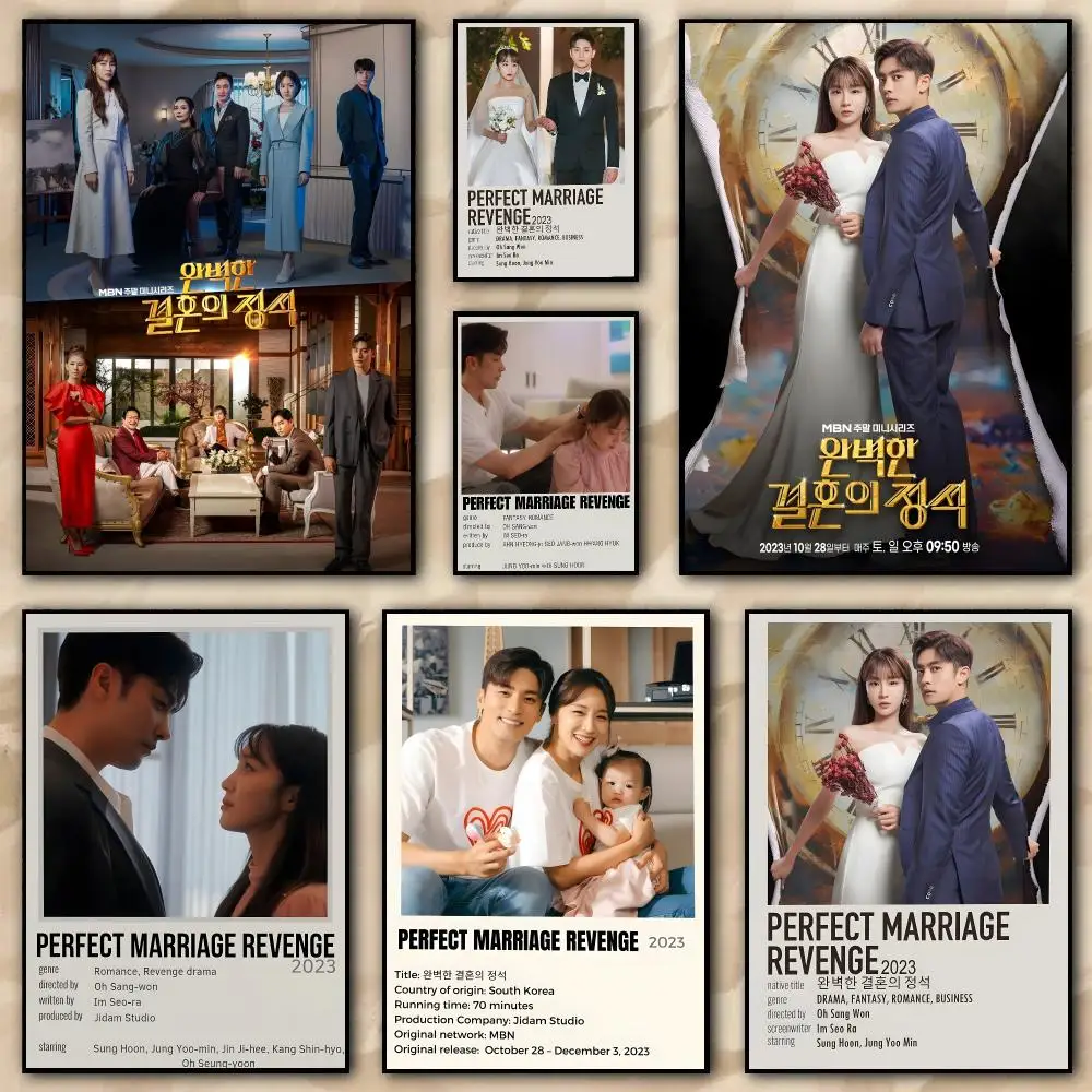 P-Perfect Marriage Revenge Poster HD Printing Wall Art Home Decor For Bedroom Drawing Room Office Idea Gift