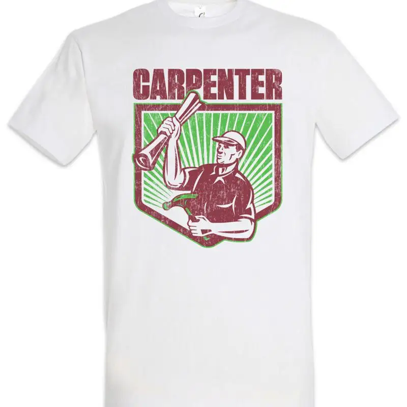 

Carpenter III T Shirt Joiner Carpentry Woodwork Hammer Cabinet Maker