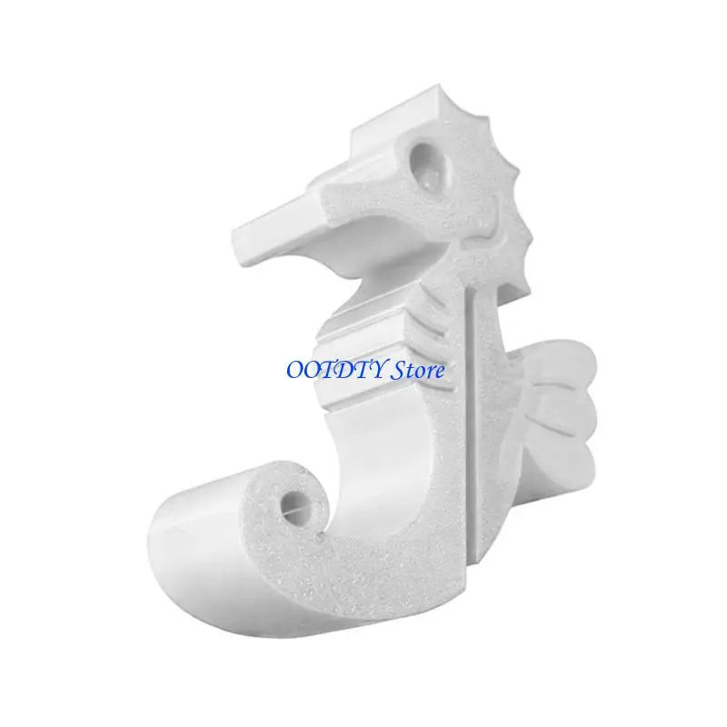 367A Fun Ocean Creature Inspired Hook For Glass Door Holds Up To 5Kg Weight Capacity