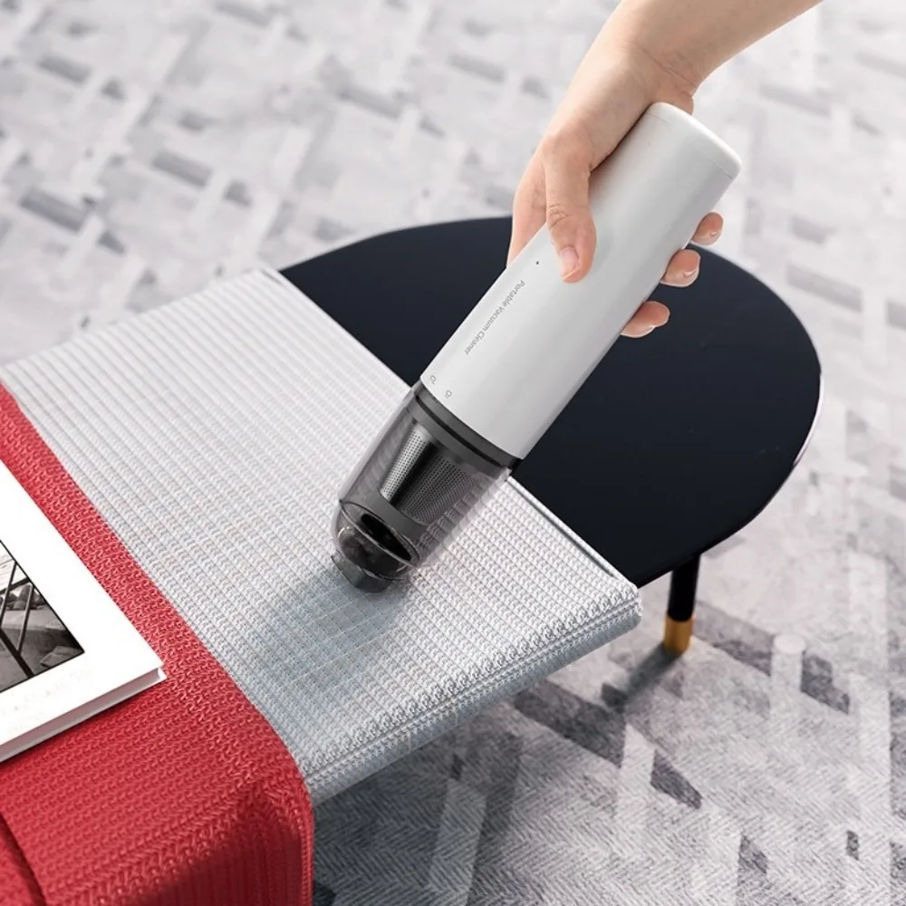 Portable Multifunctional Handheld Vacuum Cleaner Strong Suction USB Rechargeable Portable Vacuum Cordless Vacuum Car Cleaning