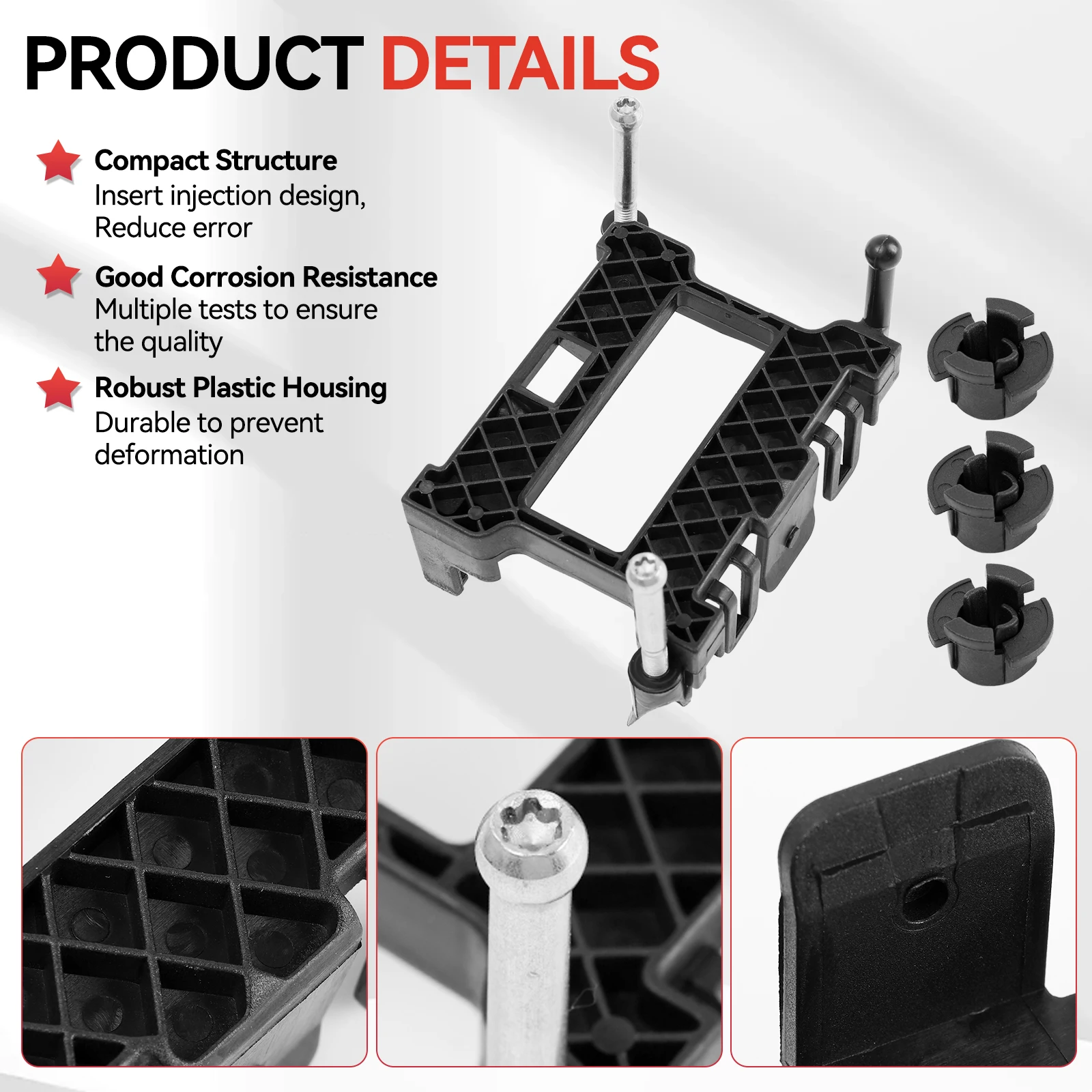 ل VW Golf 7 Polo Audi A3 سيات ليون الجبهة الرادار الاستشعار إصلاح مجموعة 5G0998561 مثبت السرعة وحدة ACC التكيف تصاعد قوس