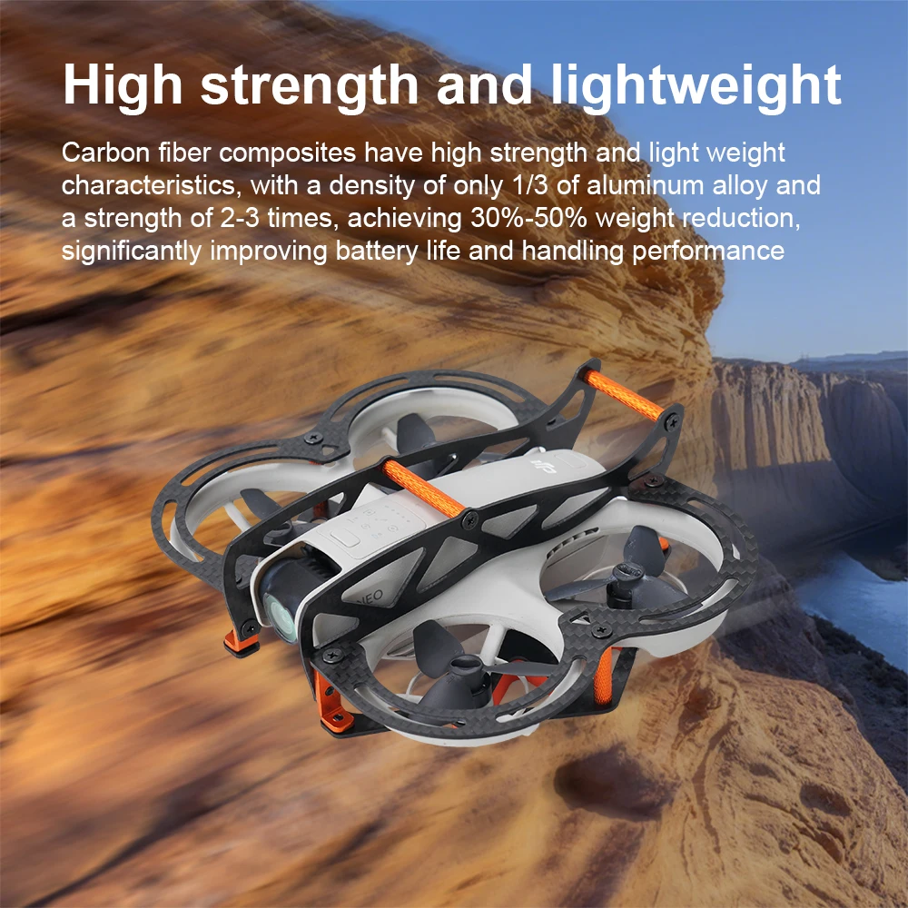 360 °   درع معزز للحماية الكاملة لطائرة DJI NEO Drone Protector، حلقة ممتصة للصدمات، ملحقات مضادة للتصادمات