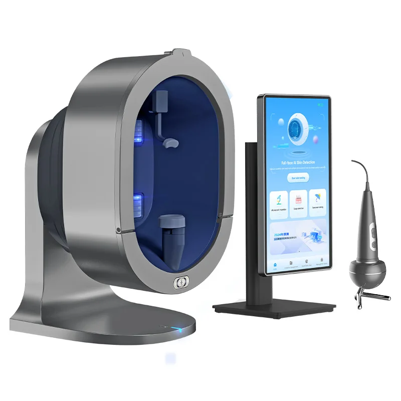 スキンフェイシャルアナライザー3D AI顔分析デバイスダーモスコープ量子アナライザー頭皮アナライザープロフェッショナルスキンケアマシン