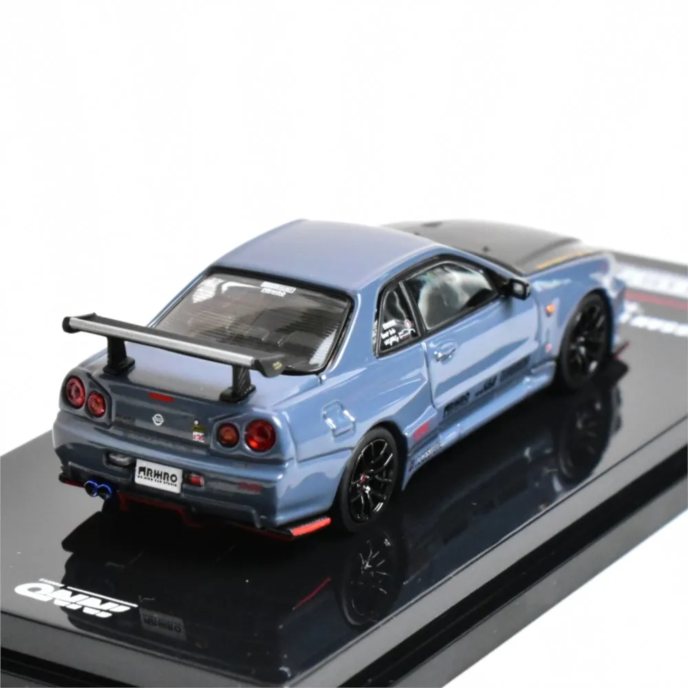 INNO 1:64 성인 취미 SUZHOU Limited 쇼 컬렉션 R34 다이캐스트 모델 자동차