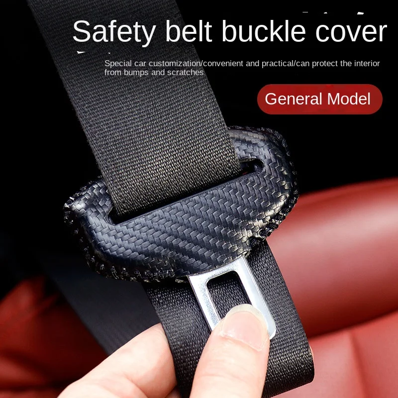 

2 Pack Car Seat Belt Buckle Protective Covers Anti-collision And Scratch Seat Belt Buckle Protective Covers Car Accessories