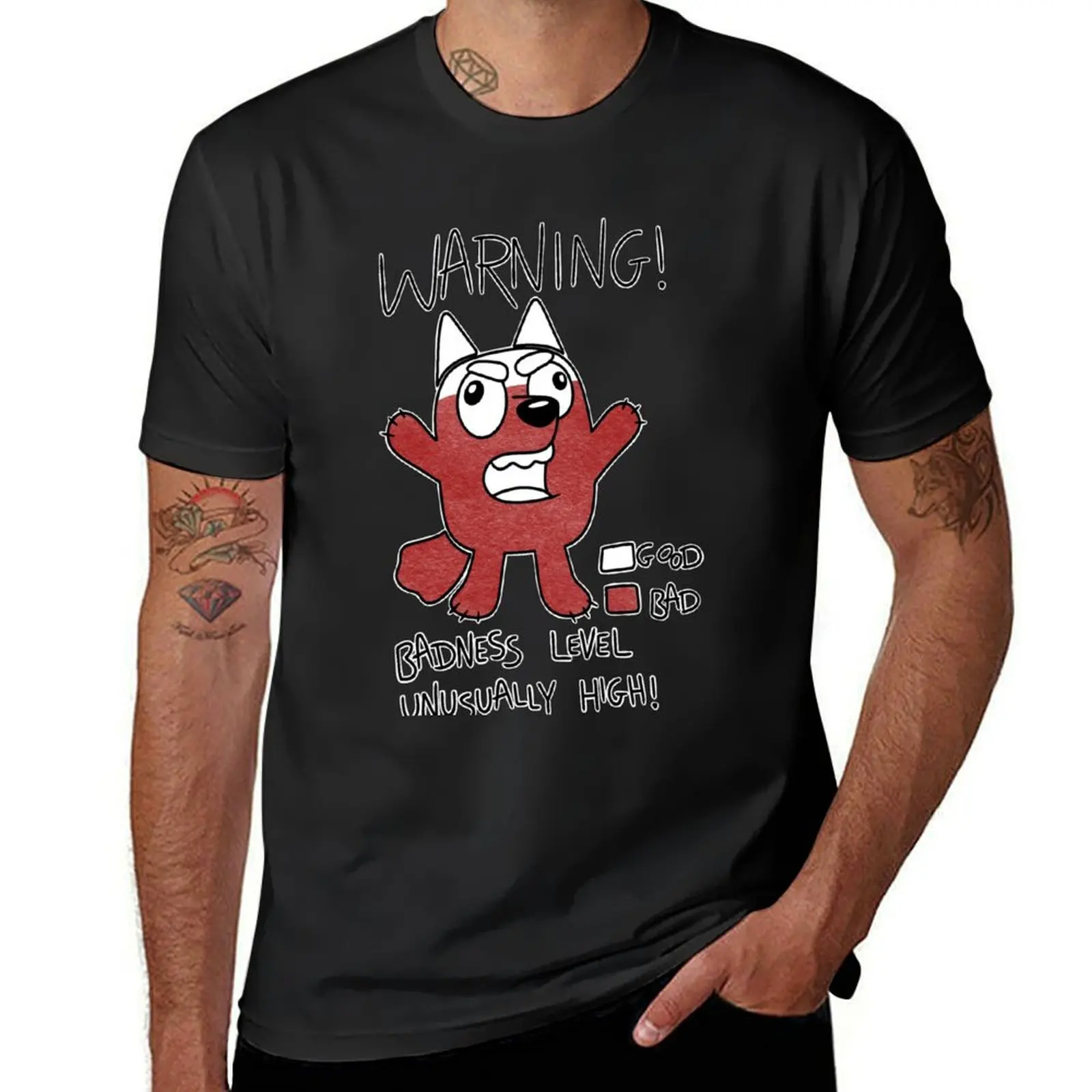 Muffin’s Badness Level T-Shirt oversized t shirt vintage graphic tee oversized t shirts for men