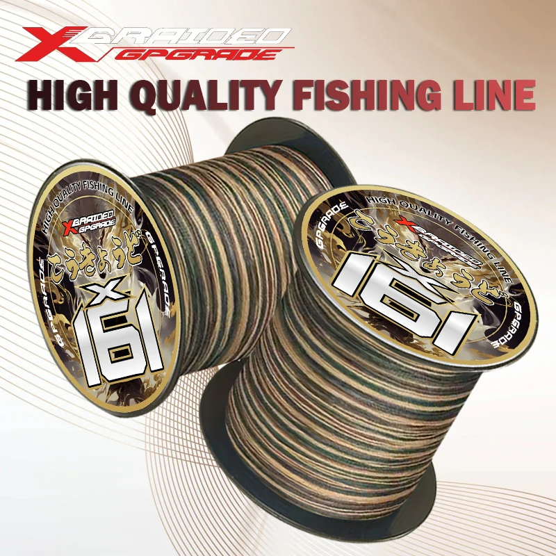 YGK G SOUL X161 BRAID Línea de Pesca Trenzada Mejorada, Súper Resistente, 16 Hilos, Multifilamento PE, 300-500M, Hecho en Japón, 21-98LB