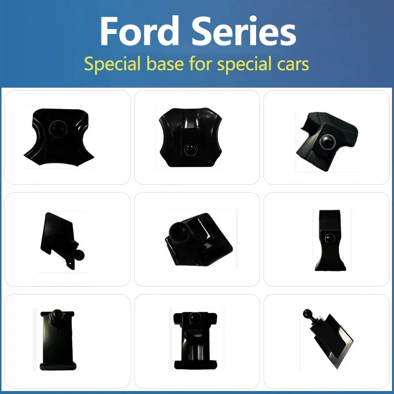 Suporte Fixo para Celular de Carro para Ford Focus, Fiesta, Kuga, Mondeo, Edge, F150, Explorer, Escape, Escort, Territory