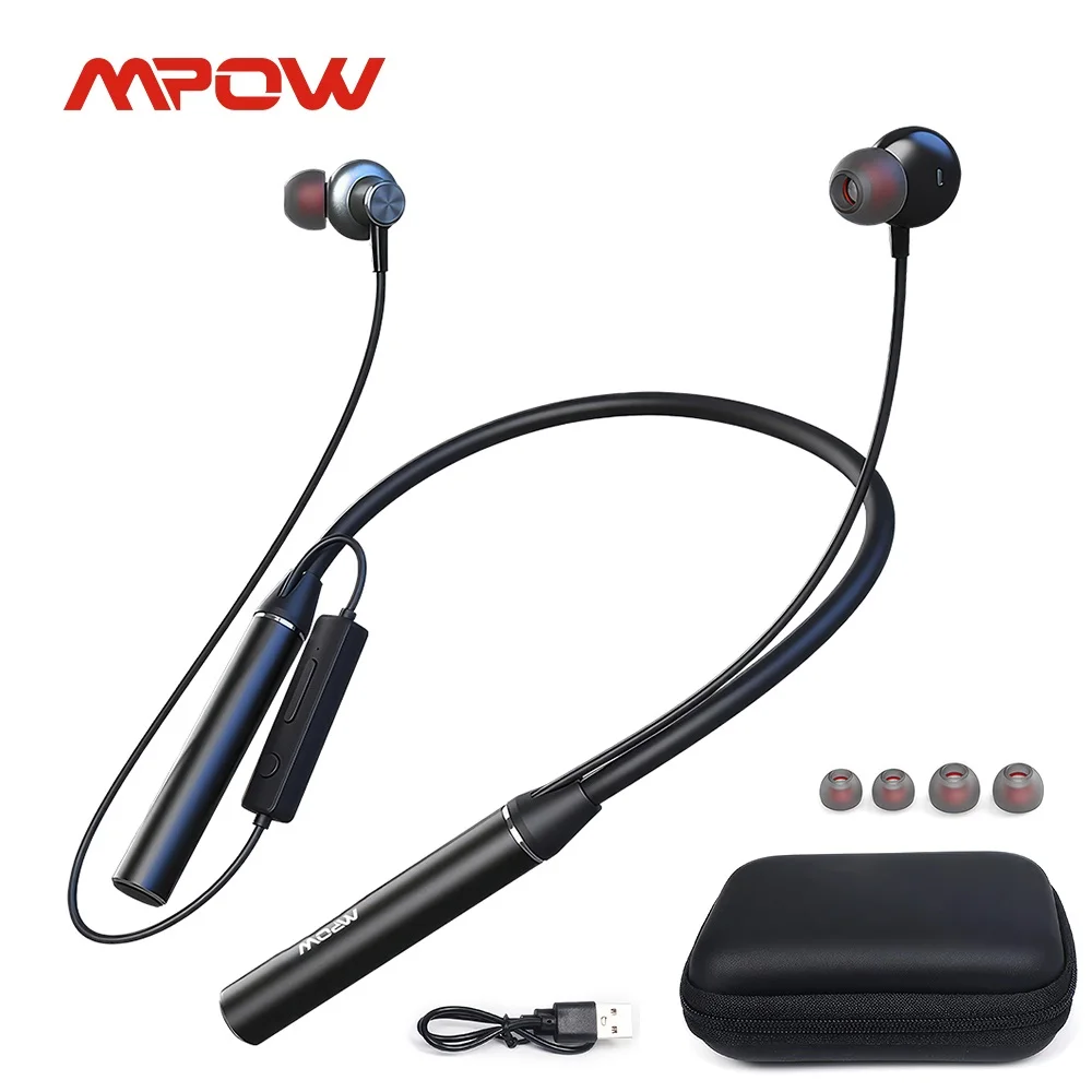 Mpow Mpow S530 Bluetooth 5.3 Neckband Headphones 150H Playtime In-Ear Wireless Earbuds Support TF Card for Traveling Business Trip - Aliexpress Deal