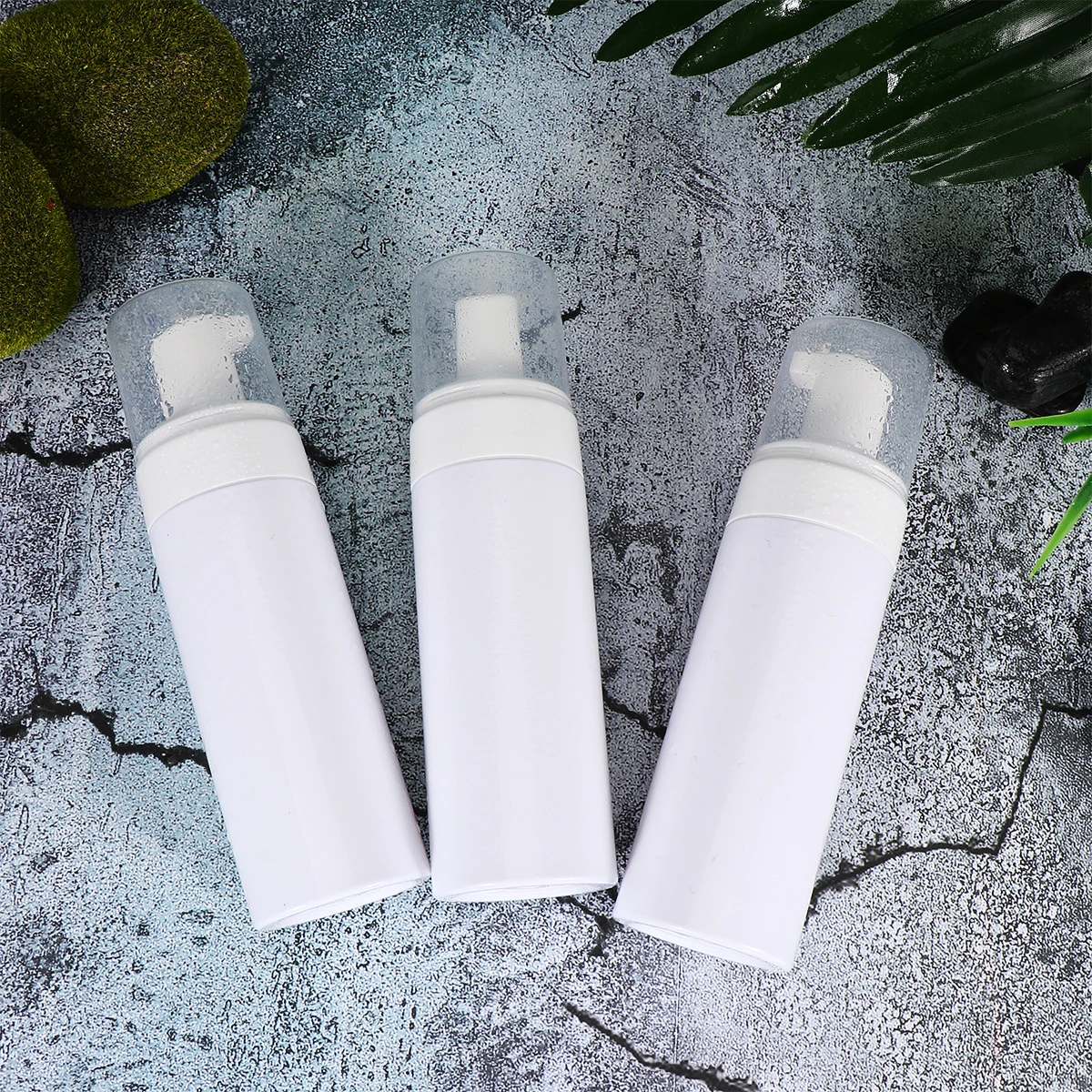 

4 Pcs Foam Bottle for Liquid Soap Dispensers White Press Pump Sub Safe Material Long Use Craft Storage Home Office