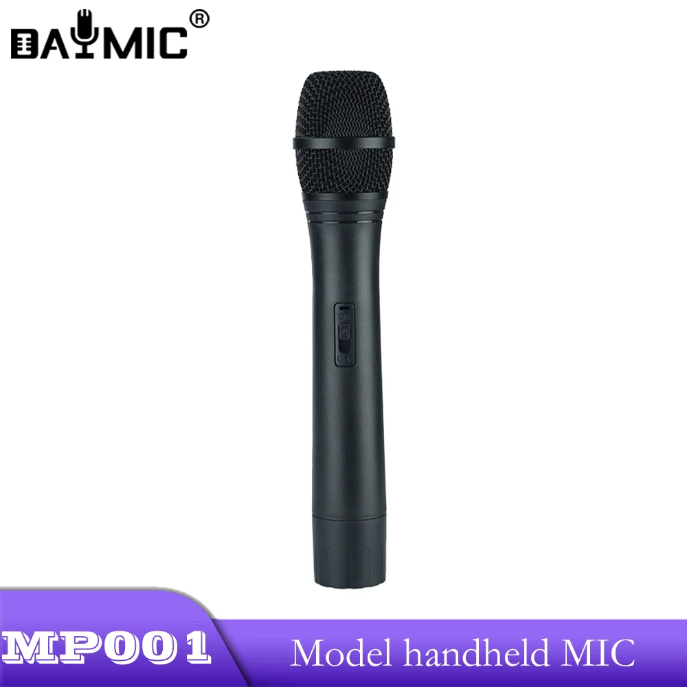 Hot Selling Lip Synch R Eplica Black Plastic F Ake Mic Microphone Prop