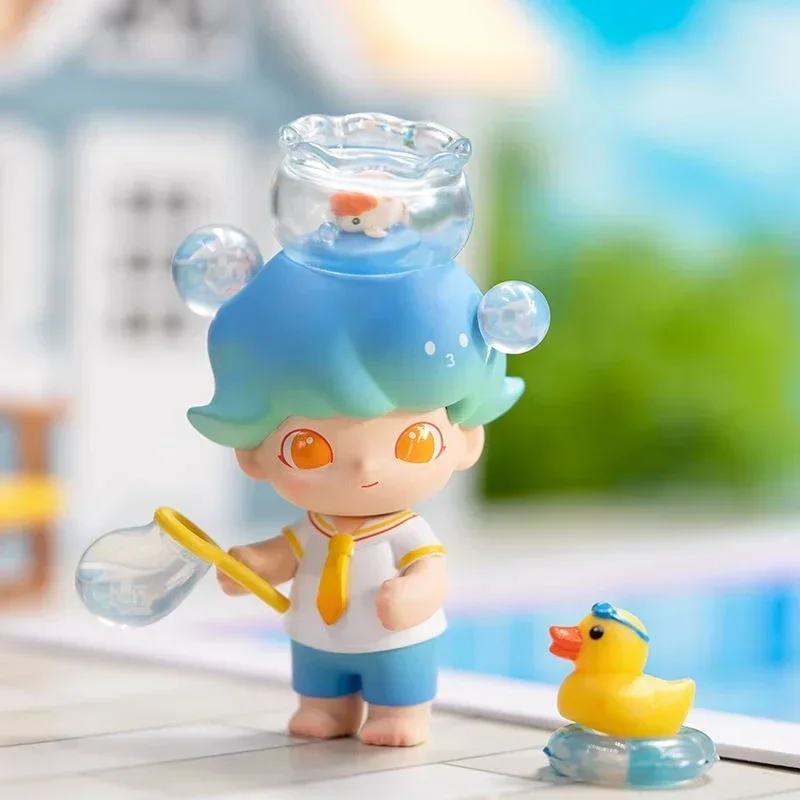 

POP MART DIMOO Серия для домашних животных, 100% оригинальная настоящая глухая коробка, загадочная коробка, кавайные украшения, фигурки, домашний декор, рабочий стол