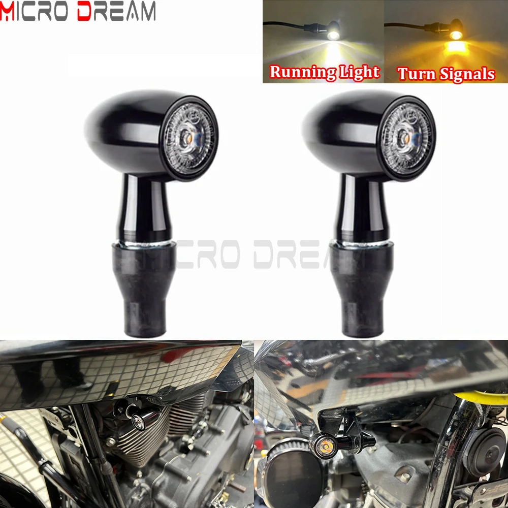 ل 2022-25 هارلي سوفتيل منخفض رايدر FXLRST FXRST 117 دراجة نارية هدية دعم بار الجبهة قوس جبل عدة ث/LED بدوره إشارات #6