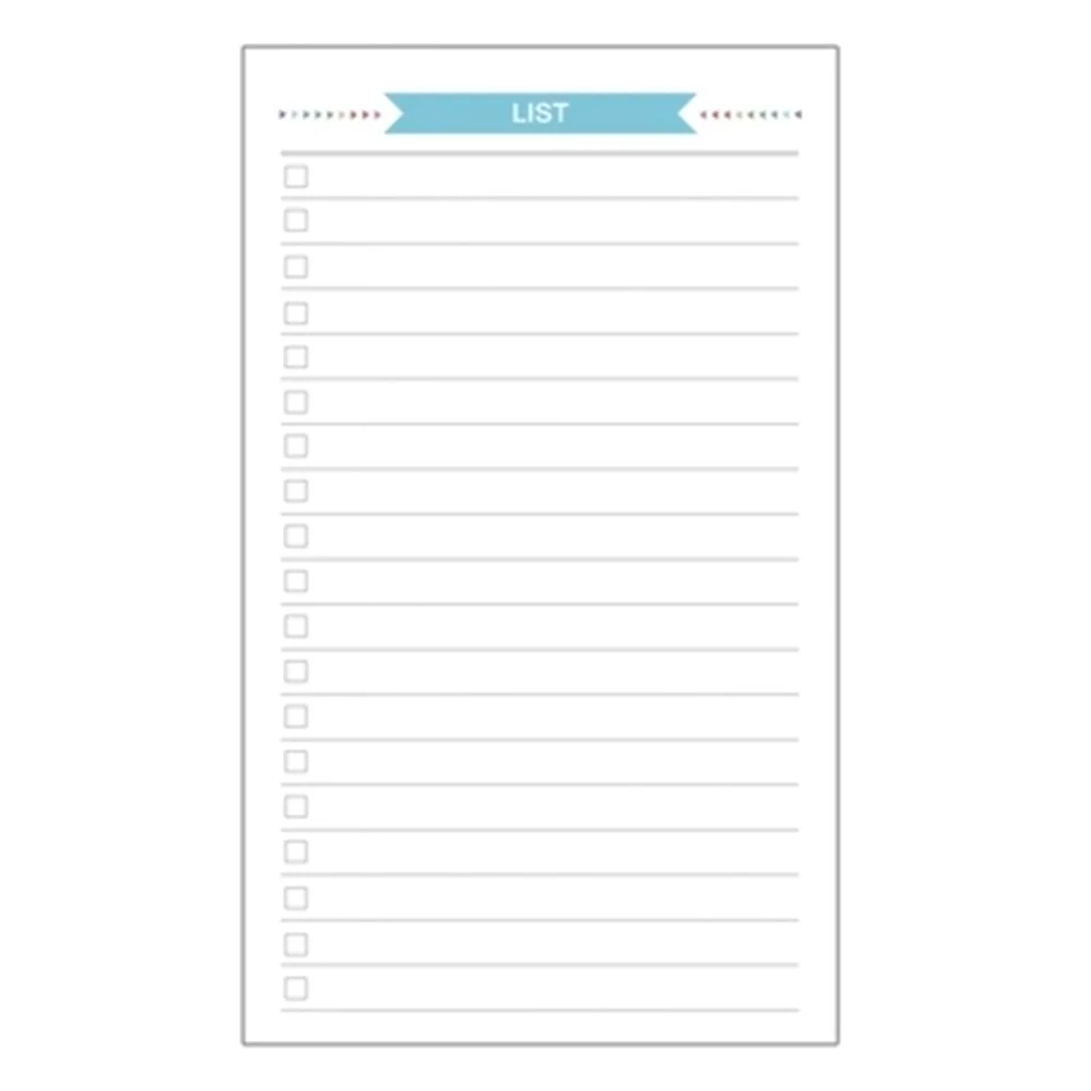 

A5 6-Hole Paper Refills Smooth Lined Binder Insert For Travel Notebook Journal Office Use Refill Lined Papers