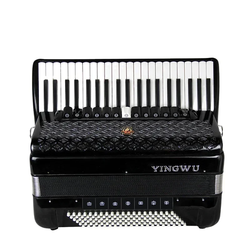 

Piano Accordion Musical Instruments Official Genuine Parrot 41 Keys 120 Bass Adult Beginner Instrument Four Row Reed Accordion