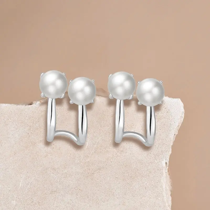 

Honorable French-style Shell Pearl Simply Lady Earring