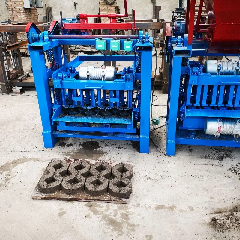 Easy To Operate Sand and Plastic Automatic Making Machine Manual Hollow Block Concrete Bricks Mould