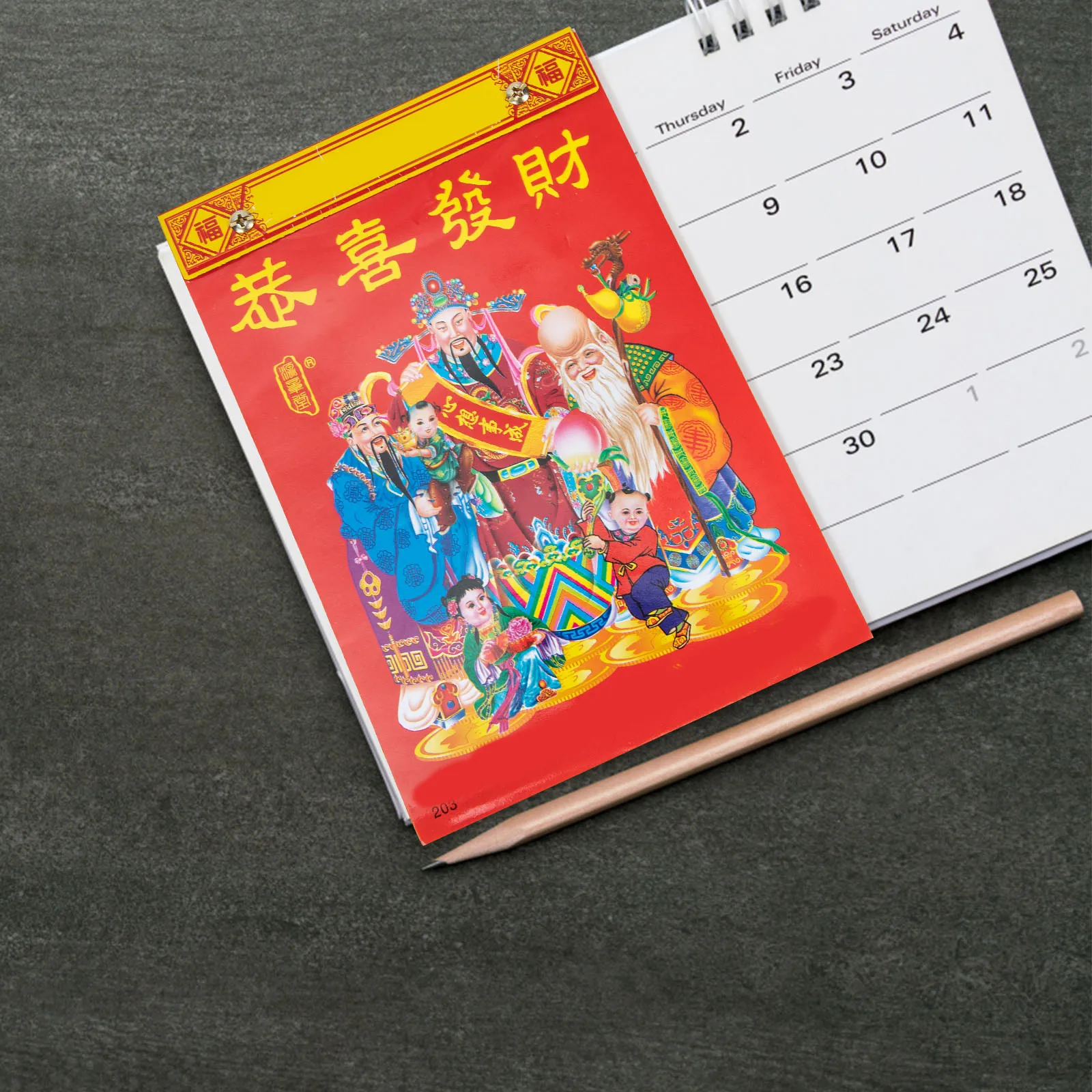 

Chinese Calendar 2023 Traditional Paper Tearable Wall Hanging Calendar Daily Lunar Auspicious Dates Home Office
