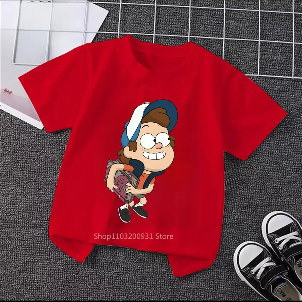 Stylish Gravity Falls Shirts for Boys & Girls - Fun Cartoons, Super Comfy, The Perfect Birthday Gift for Your Little Ones