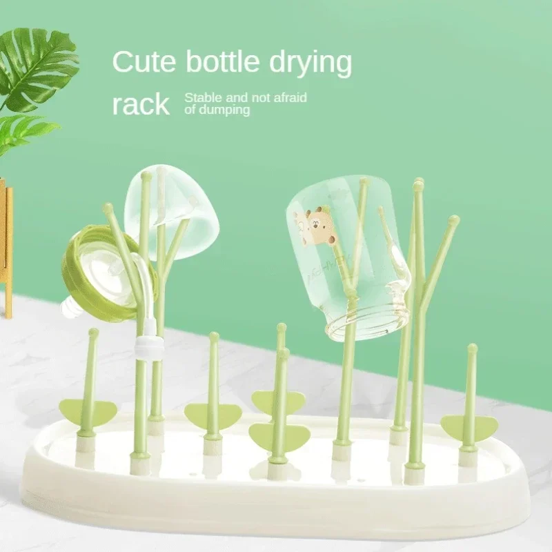 

Drying Rack for Baby Bottle Holder Bottle Cleaning Dryer Drainer Storage Removable Milk Bottle Cup Drying Rack Baby Accessories