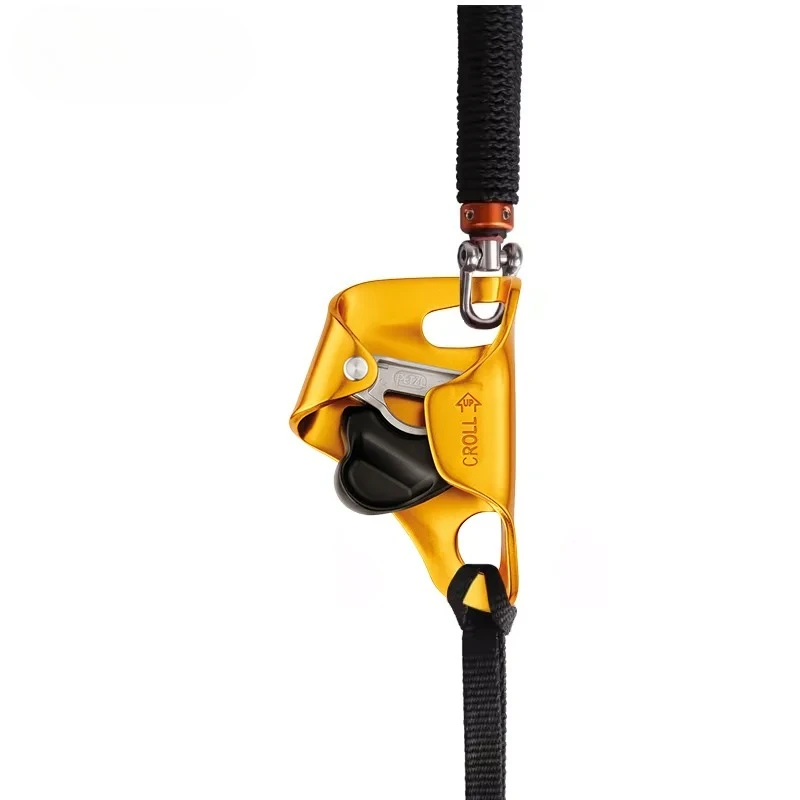 Running rope knee shaped firefighting exploration cave climbing auxiliary walking rope