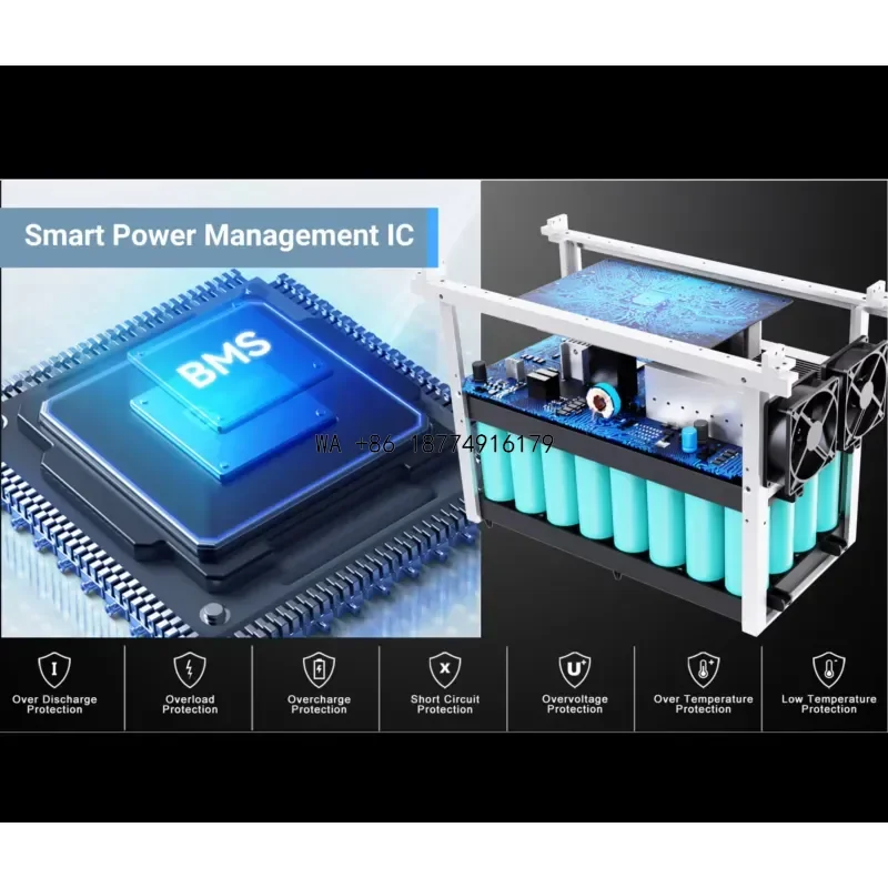 wmwmnu Manufacture Lifepo4 Batry Bank Mobile 2000w Tragbare Powerstation Solar Generator Fast Charge 2500w Portable Power