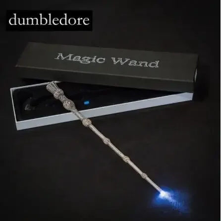 Harri Potter Led Light Magic Wand Sirius Hermione Ron Dumbledore Snape Voldemort Light Magic Wands Cosplay Gifts Action Toys