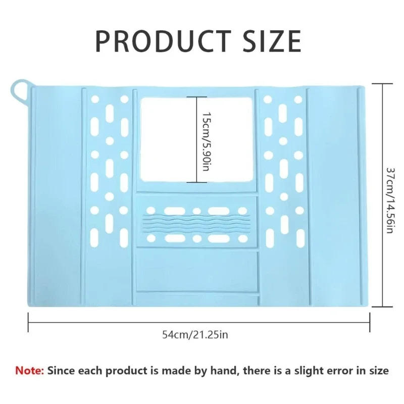 Imagem -05 - Dobrável Silicone Pia Tampa Maquiagem Pad Superfície Estendida Venda Quente