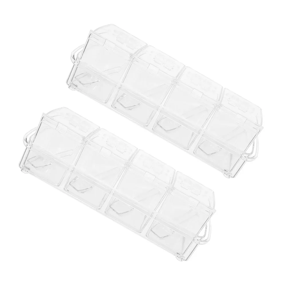 2sets-transparent-spice-storage-container-box-seasoning-jars-lids-spoons-kitchen-salt-sugar-pepper-organizer-spice-container
