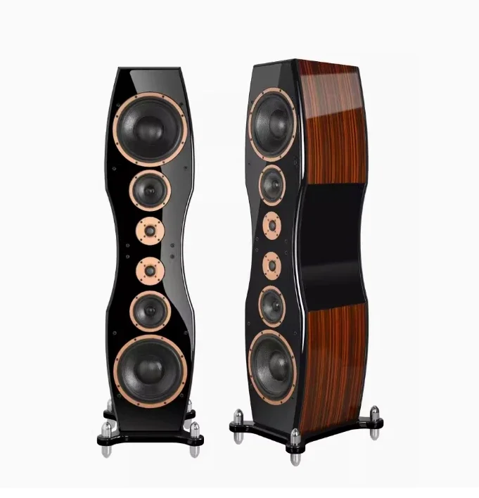 

Aijia audio FA11 fever HIFI speaker floor hi-fi double 10-inch floor replica Kama audio.