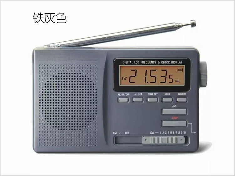 Portable Multi Band Radio Receiver, Full Band Broadcast Radio for English Listening Exam, Student Language Learning Radio