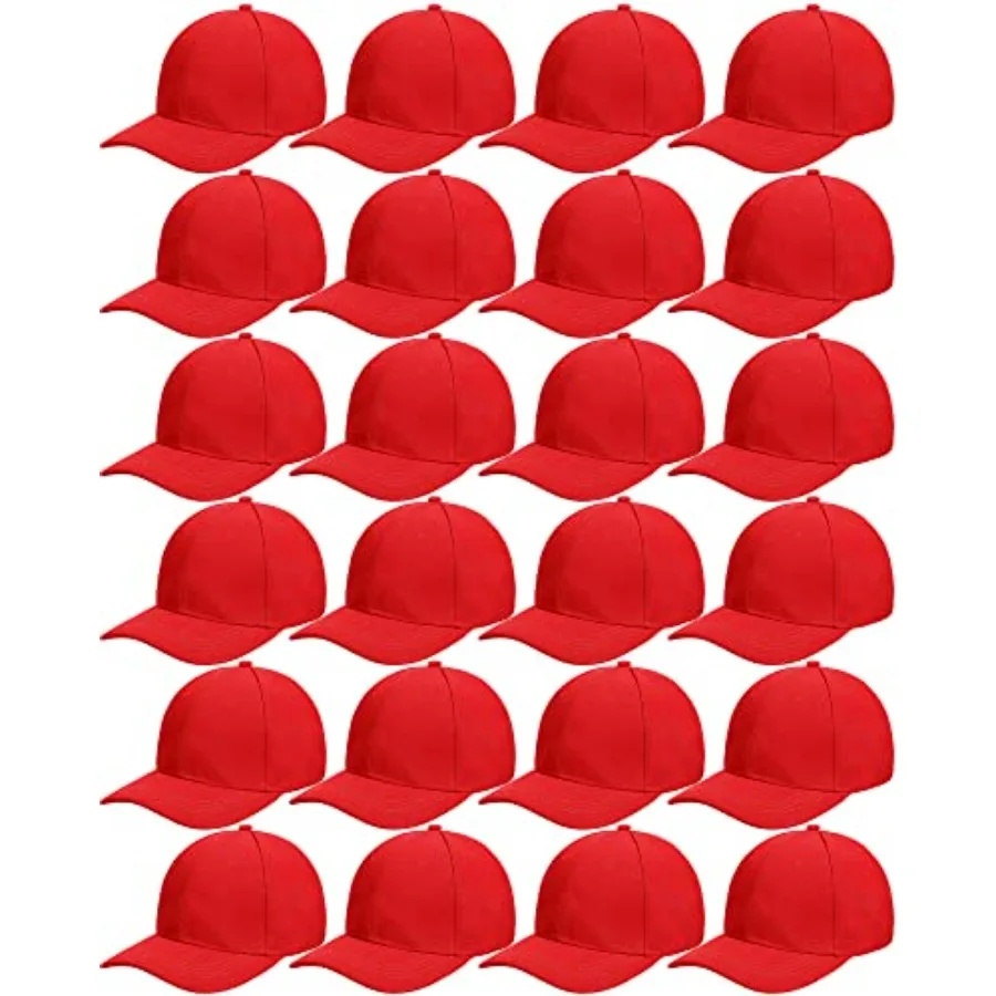 

Baseball caps for outdoor sports, 100 cotton, black, adjustable back strap and blank front for customization