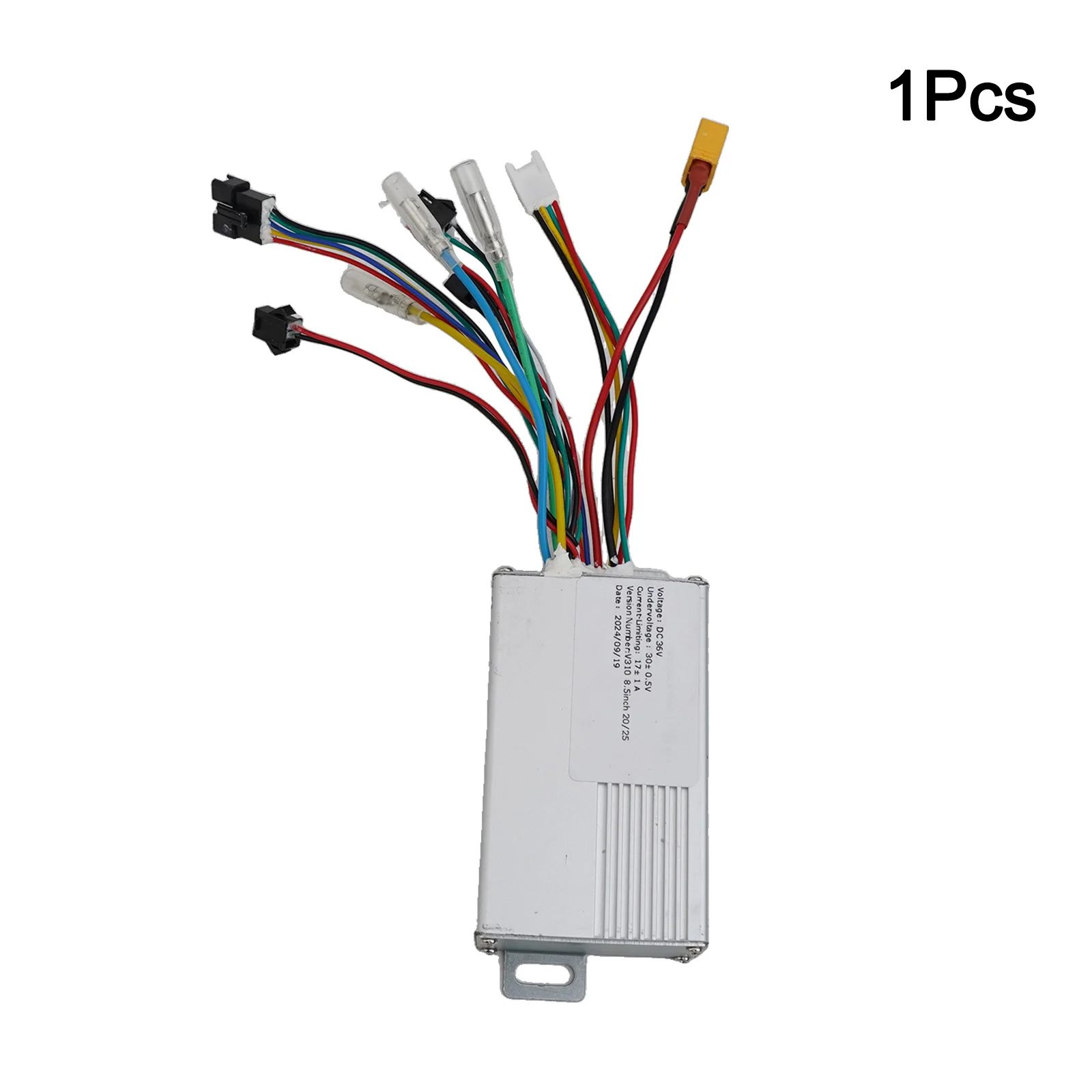 

Вес контроллера из алюминиевого сплава. Контроллер двигателя около 300 г, 36 В, 350 Вт. Износостойкий, длительного использования. Компактный размер.