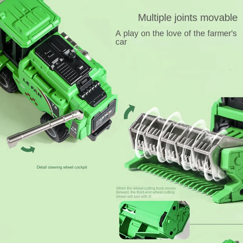 

Игрушечный автомобиль, комбайн, моделирование, фермерский комбайн, трактор, самосвал, фермерская тележка, кран, ручные навыки, инженерный инерционный автомобиль