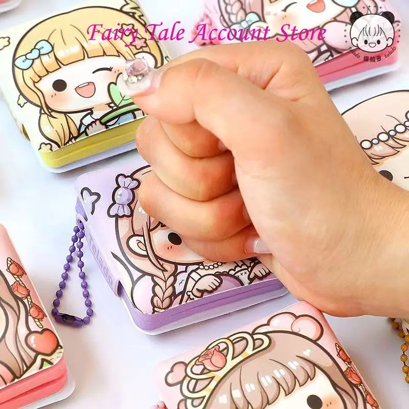 Telado New Product Decompression  Sticker Cute Mini Bean Book High Beauty Writing Note Paper Portable Notepad