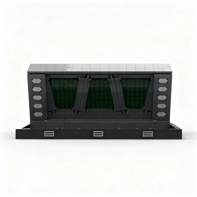 825 個 MOC 堅所インキジトゥリウス廊下ジオラマスターバトルモデルビルディングブロック建築クリスマスギフトおもちゃ子供