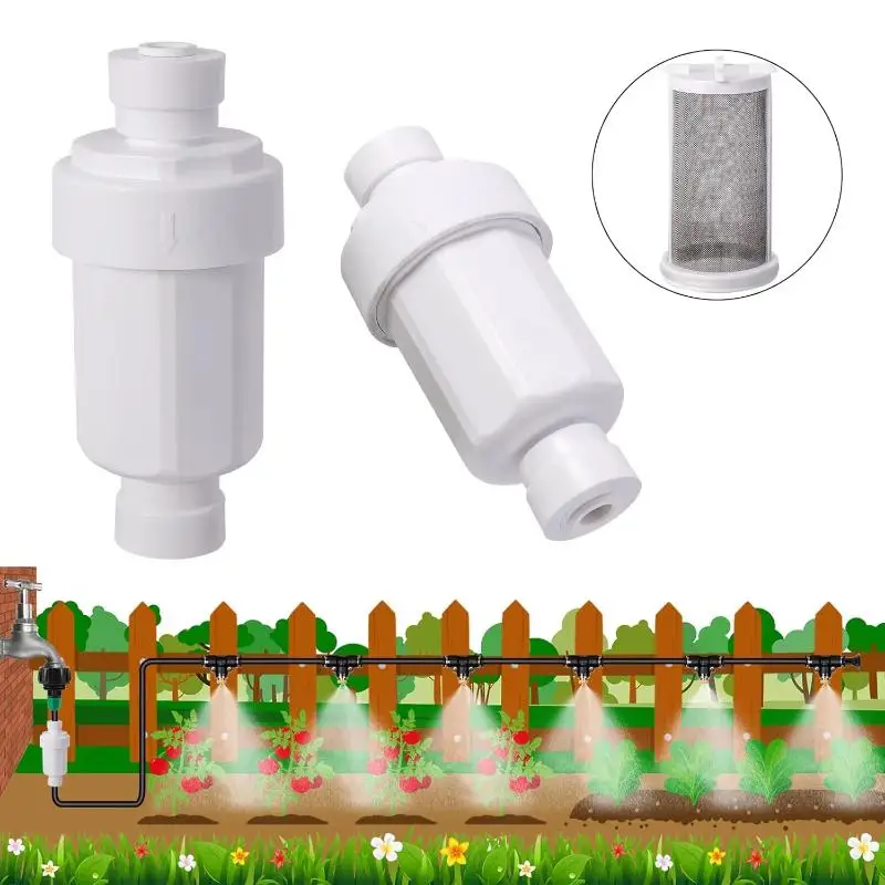 Garden Misting Fitting 6mm Quick-plug Micro-filter 1/4