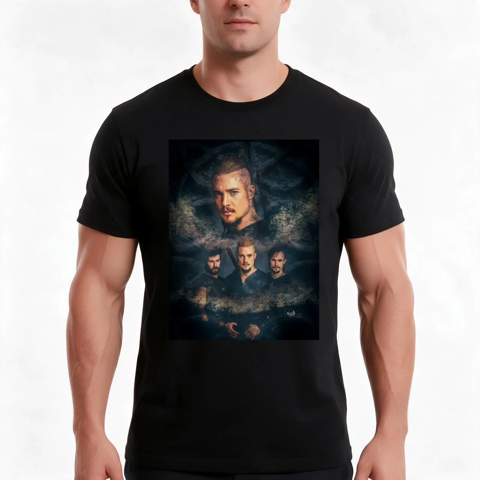 Secret Uhtred Of Bebbanburg Retro Vintage T-Shirt Summer Casual Cotton Tee Oversized Streetwear Tops Vintage Graphic Print