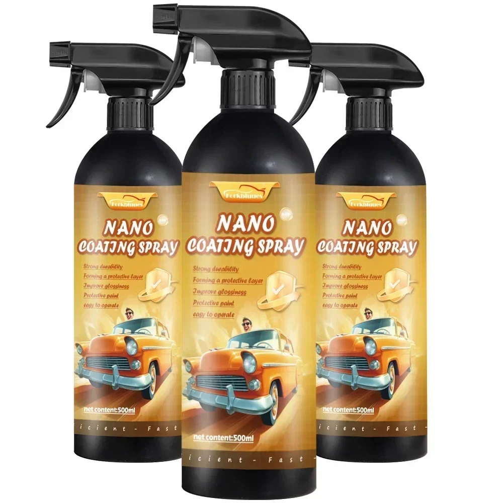 

Ceramic Car Coating 500ML 9H Nano Liquid Glass Plated Crystal Hydrophobic Waterproof Polishing Paint Hardness Car Polish Wax