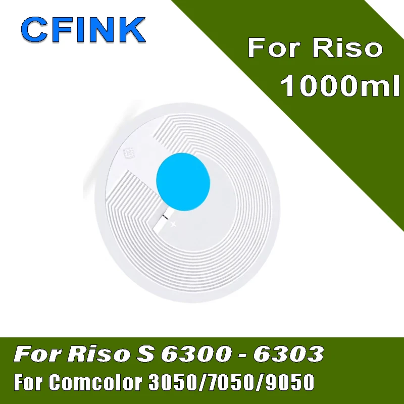 CFINK 4 Colors Cartridge Chip For Comcolor 3050/7050/9050 for Riso S-6300 S-6301 S-6302 S-6303