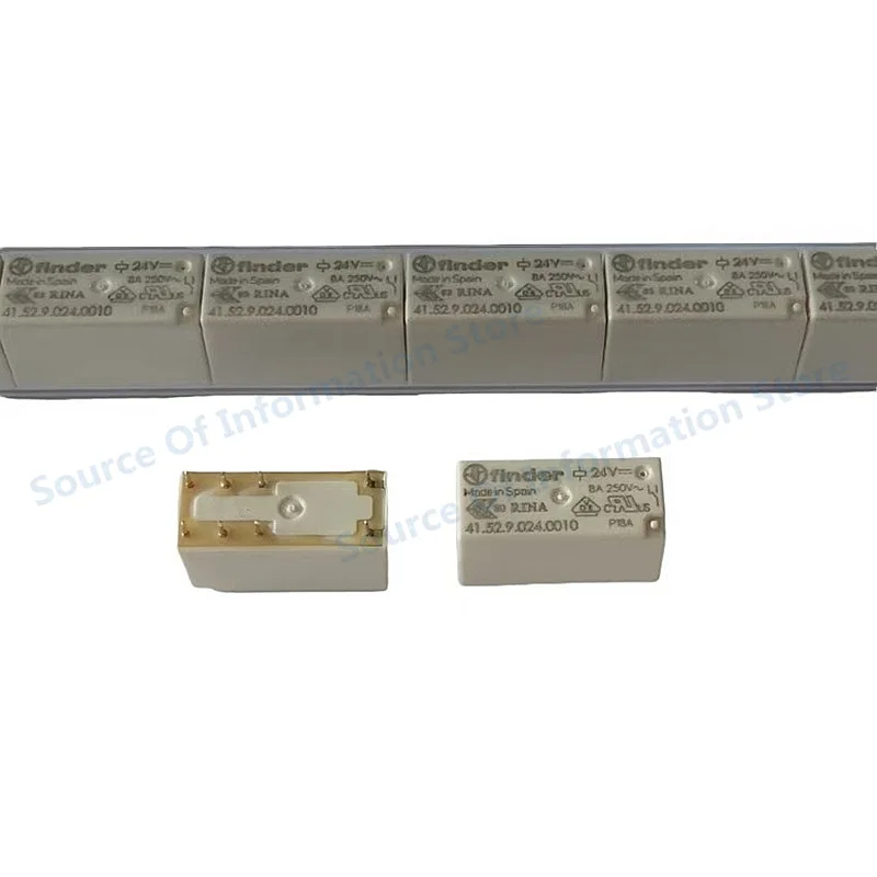 41.52.9.024.0010 Finder Relay 24VDC 8Pin 8A 100% New