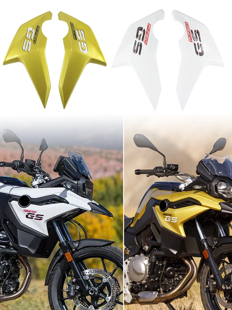 Motorfiets Plastic Brandstoftank Zijafdekking Paneel Links & Rechts Kuip Beschermer Voor Bmw F750gs F 750 Gs Gs750 F850gs F 850 Gs850 - afbeelding 2