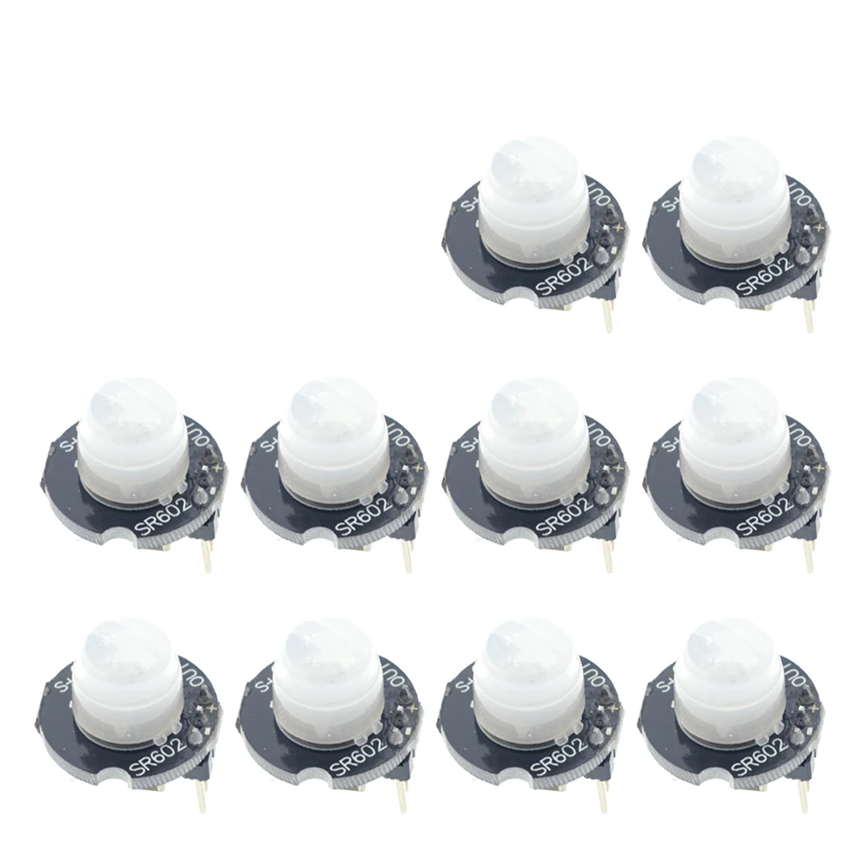 1-10pcs MH-SR602 MINI Motion Sensor Detector Module Pyroelectric Infrared PIR Kit Sensory Switch Bracket For Arduino