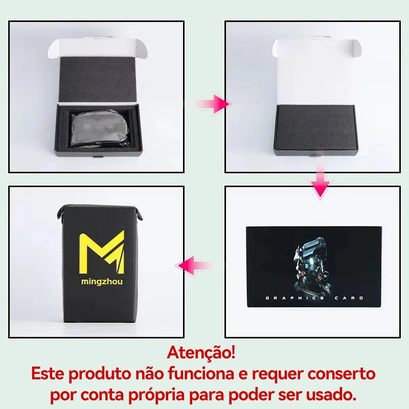 Carte graphique vidéo RX 580, 8 Go, sans support, RX580, AMD, Gchancelier 2048SP, jeux